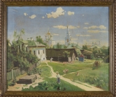 Moskiewskie podwórko (1878 r.)