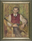 Portret profesora Taranczewskiego z gitarą